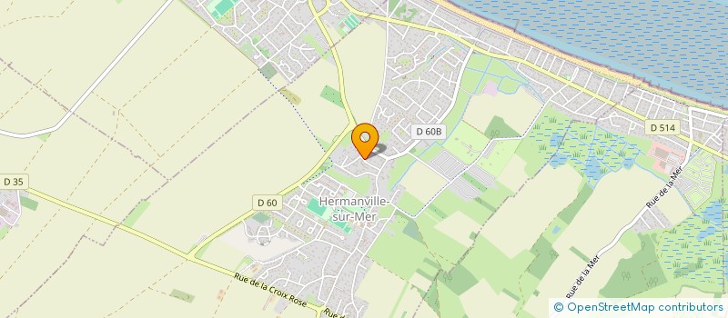 localisation de l'entreprise LES SERIZAY  HERMANVILLE-SUR-MER