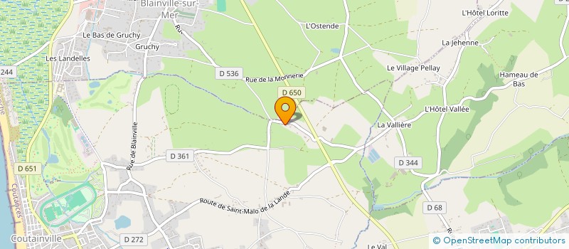 localisation de l'entreprise LES SERRES DE L'AGON à AGON-COUTAINVILLE