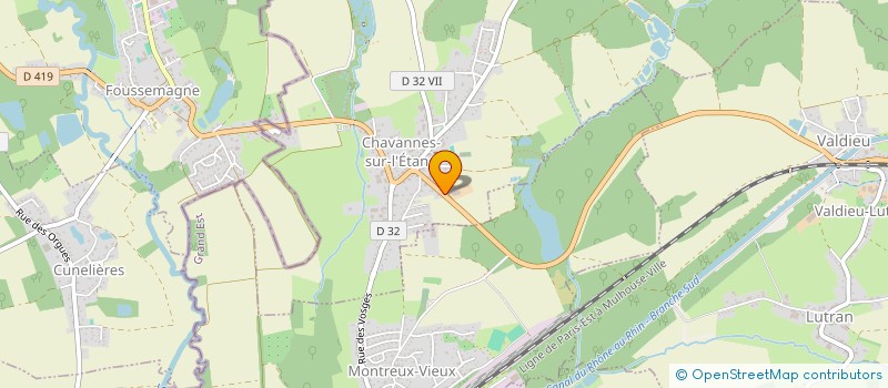 localisation de l'entreprise LES SERRES DE LA MOLLIERE à CHEVREMONT