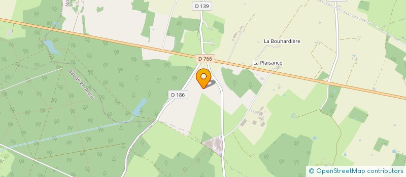 localisation de l'entreprise LES SERRES DE LA SALAMANDRE à NOYANT-VILLAGES