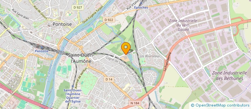 localisation de l'entreprise LES SERRES DE MAUBUISSON à SAINT-OUEN-L'AUMONE