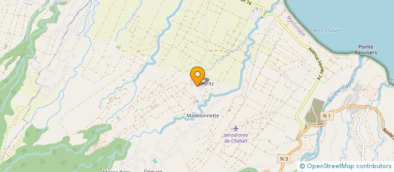 localisation de l'entreprise LES SERRES DE PREVILLE  MACOUBA