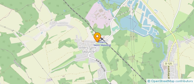 localisation de l'entreprise LES SERRES DE ROCHY CONDE à VILLERS-SAINT-SEPULCRE