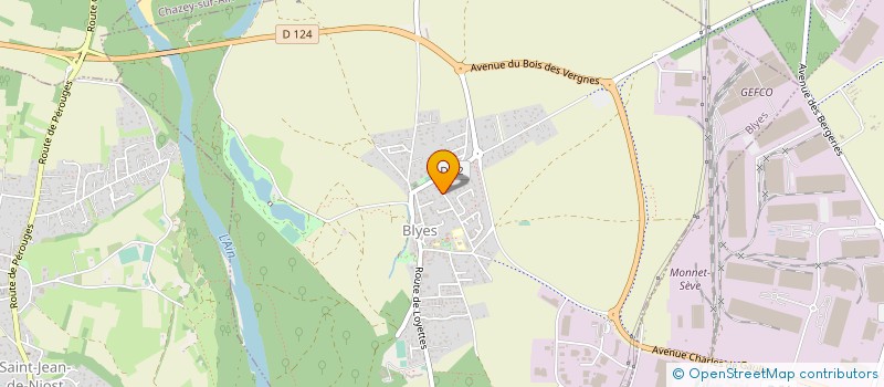 localisation de l'entreprise LES SERRES DE ROSALIE à BLYES
