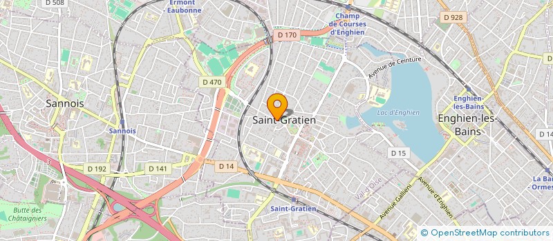 localisation de l'entreprise LES SERRES DE ST GRATIEN à SAINT-GRATIEN