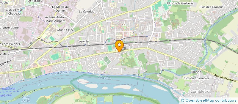 localisation de l'entreprise LES SERVICES A DOMICILE D'ORLEANS  SAINT-JEAN-DE-BRAYE