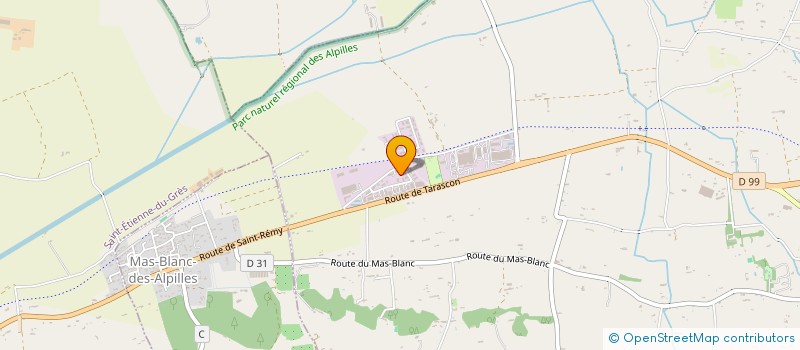 localisation de l'entreprise LES SERVICES D'APHELIE  SAINT-REMY-DE-PROVENCE