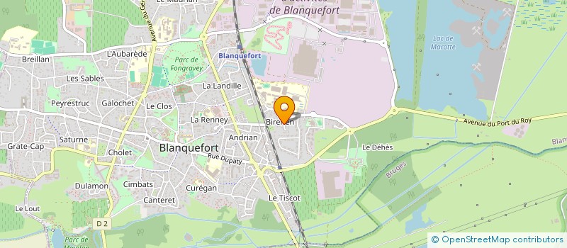 localisation de l'entreprise LES SERVICES DE GAIA à BLANQUEFORT
