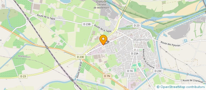 localisation de l'entreprise LES SERVICES MINUTES DE MALLEMORT à MALLEMORT