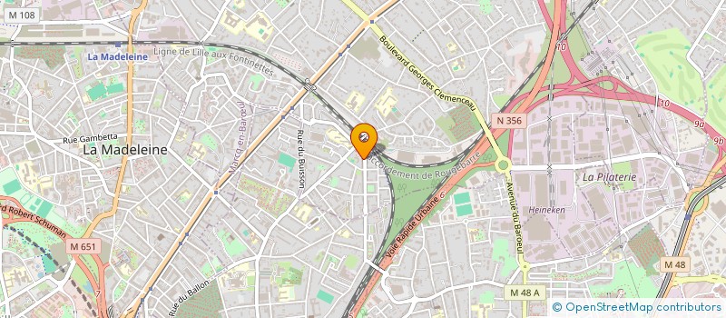 localisation de l'entreprise LES SESSIONS RECORDS à MARCQ-EN-BARŒUL