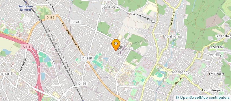 localisation de l'entreprise LES SEVINES à SAINT-PRIX