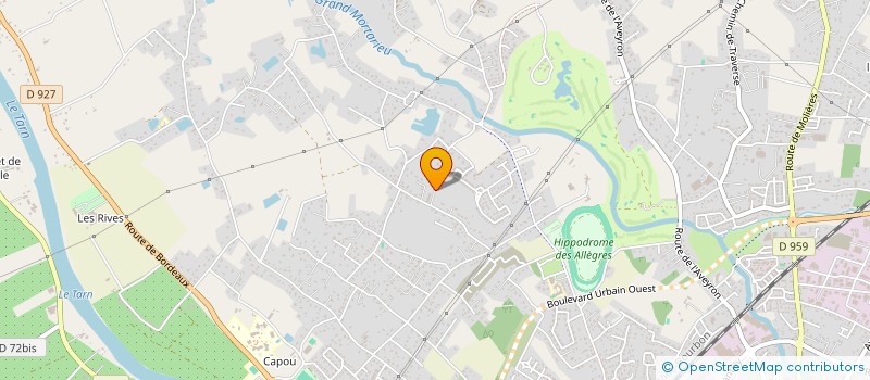 localisation de l'entreprise LES SIAMOIS  MONTAUBAN