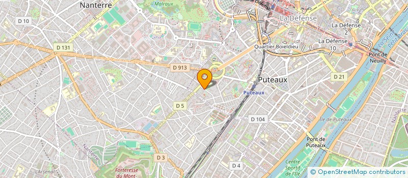 localisation de l'entreprise LES SIEGES  PUTEAUX