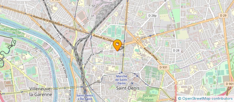 localisation de l'entreprise LES SIGNATURES SONORES INDEPENDANTES  SAINT-DENIS