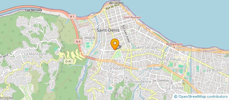 localisation de l'entreprise LES SIGNES DES TEMPS à SAINT-DENIS