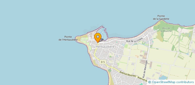 localisation de l'entreprise LES SIMONES  NOIRMOUTIER-EN-L'ILE