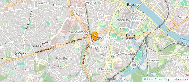 localisation de l'entreprise LES SIMPLES D'ESPRIT à BAYONNE