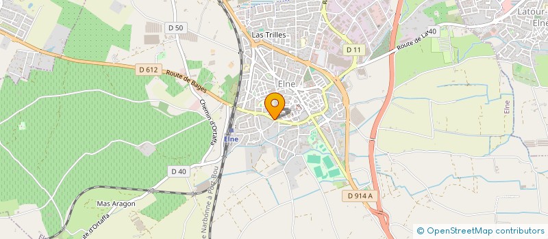 localisation de l'entreprise LES SINAGOTS  ELNE