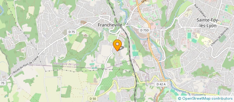 localisation de l'entreprise LES SINOPLIES  FRANCHEVILLE