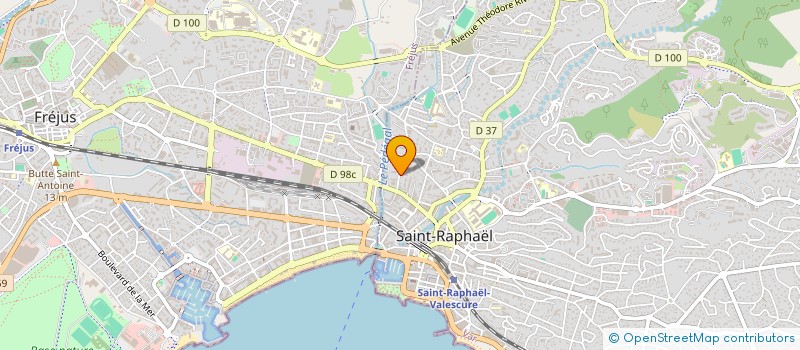 localisation de l'entreprise LES SIPHONOKURATEURS DE L'AN 2035 à SAINT-RAPHAEL