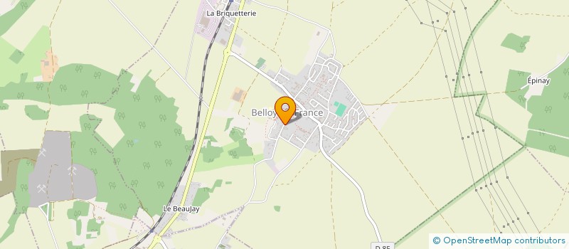 localisation de l'entreprise LES SISTERS  BELLOY-EN-FRANCE