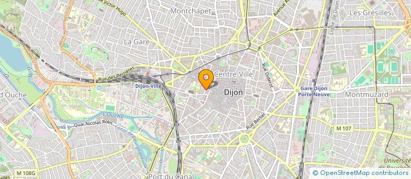 localisation de l'entreprise LES SISTERS à DIJON