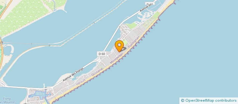 localisation de l'entreprise LES SISTERS à FRONTIGNAN