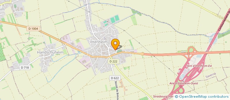 localisation de l'entreprise LES SITELLES  ITTENHEIM