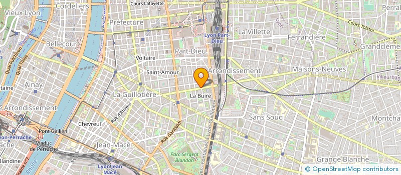 localisation de l'entreprise LES SIX COMPAGNONS à LYON