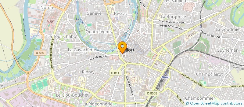 localisation de l'entreprise LES SIX DU 266 à MONTPELLIER