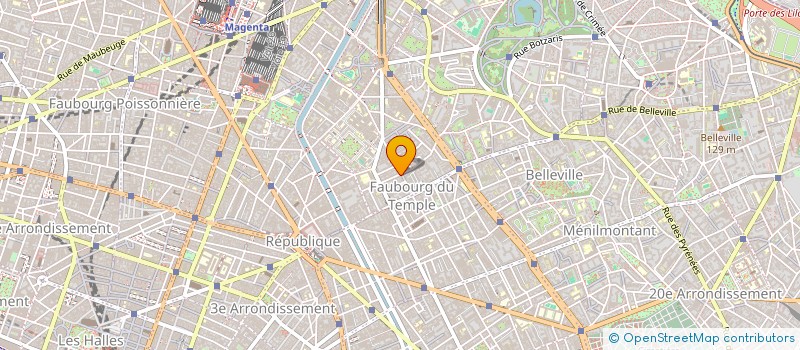 localisation de l'entreprise LES SIX FRERES  VILLEJUIF