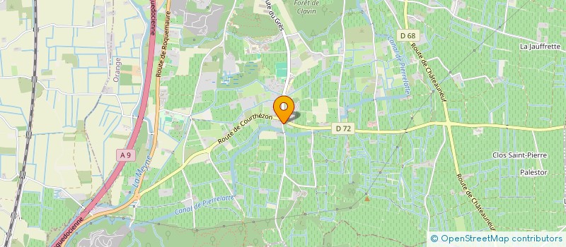 localisation de l'entreprise LES SIXGONES  ORANGE