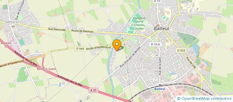 localisation de l'entreprise LES SKASSOULETS à BAILLEUL