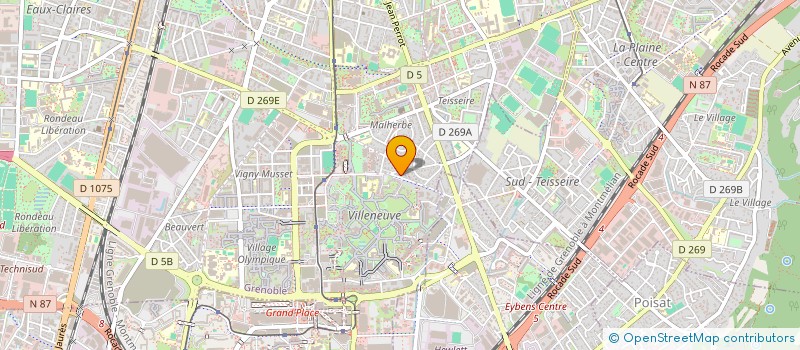 localisation de l'entreprise LES SMARA à GRENOBLE