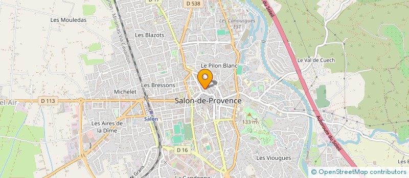 localisation de l'entreprise LES SOEURETTES  SALON-DE-PROVENCE