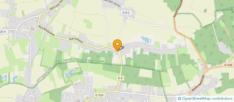 localisation de l'entreprise LES SOEURS BUISSET  RAIMBEAUCOURT