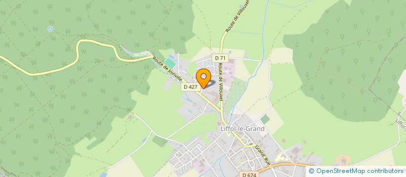 localisation de l'entreprise LES SOEURS D'ENCRE  LIFFOL-LE-GRAND