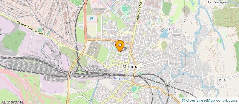 localisation de l'entreprise LES SOEURS D'OLYMPE MIRAMAS à MIRAMAS