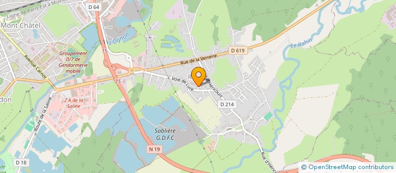 localisation de l'entreprise LES SOEURS DE COEUR  ROYE