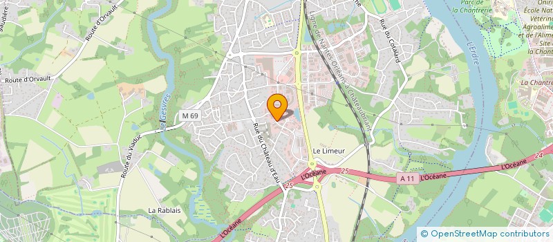 localisation de l'entreprise LES SOEURS FOUCHER à LA CHAPELLE-SUR-ERDRE