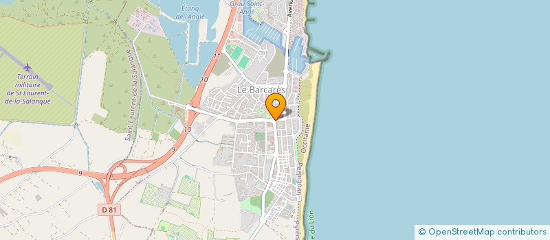 localisation de l'entreprise LES SOEURS GAUFREES  LE BARCARES