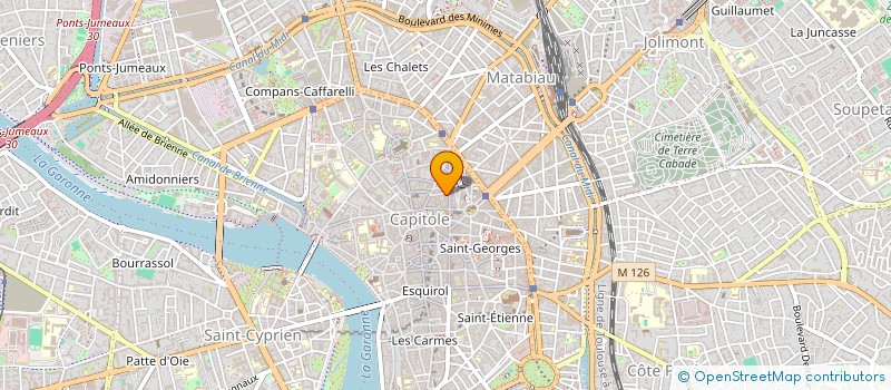 localisation de l'entreprise LES SOEURS M  TOULOUSE