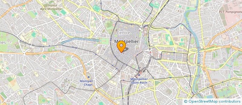 localisation de l'entreprise LES SOEURS NOIRES DEFROQUEES à MONTPELLIER