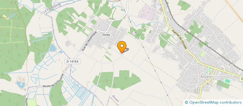 localisation de l'entreprise LES SOEURS PISSENLITS  ARVERT