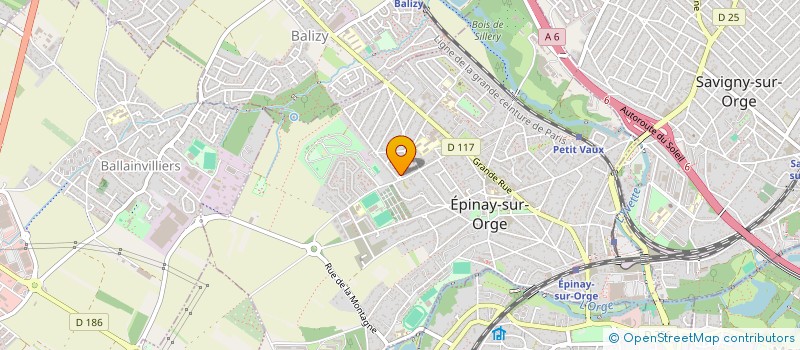 localisation de l'entreprise LES SOGOI à EPINAY-SUR-ORGE