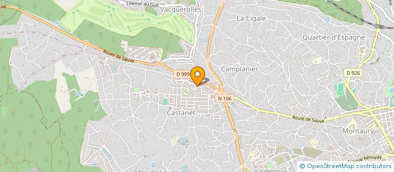 localisation de l'entreprise LES SOINS DE LINE  NIMES