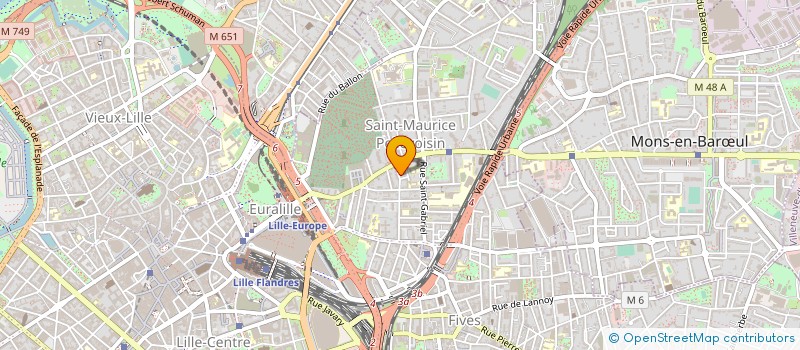 localisation de l'entreprise LES SOIREES DU 3EME TYPE à LILLE