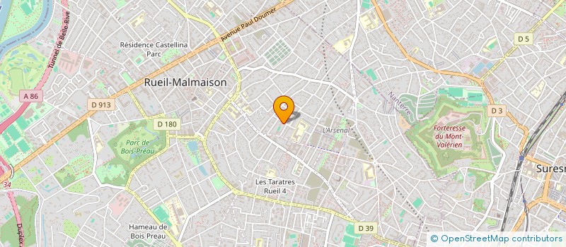 localisation de l'entreprise LES SOIREES DU TRAITRE à RUEIL-MALMAISON