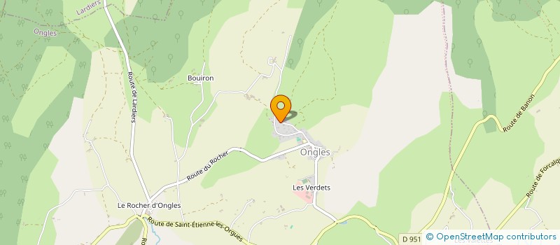 localisation de l'entreprise LES SOLEILS DE DELPHINE à ONGLES