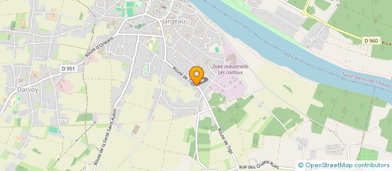 localisation de l'entreprise LES SOLI'RAIDERS à JARGEAU